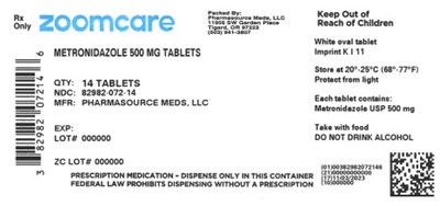 Metronidazole Label (Metronidazole Label)